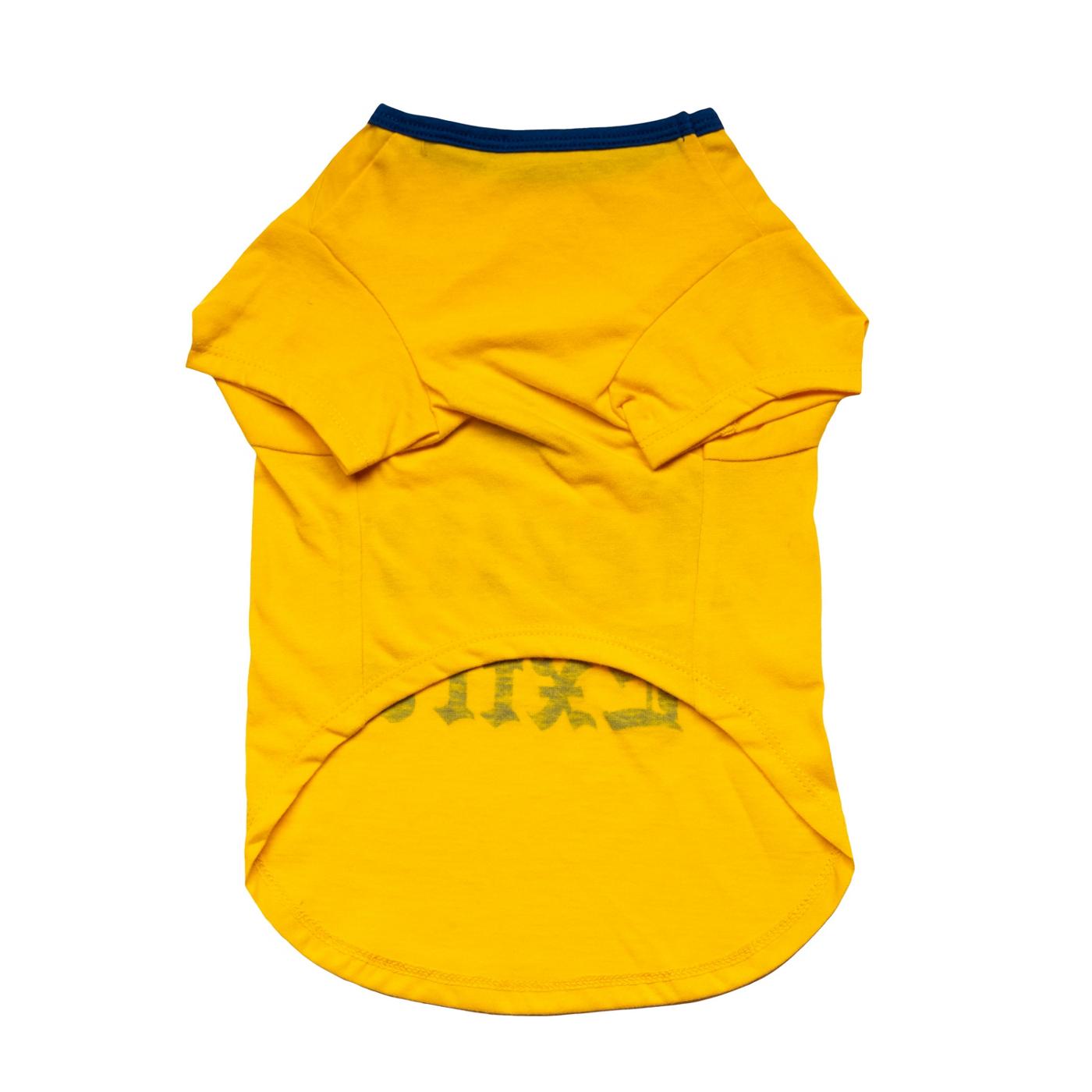Simply Dog Yellow Feelin Extra Shirt Medium; image 2 of 2
