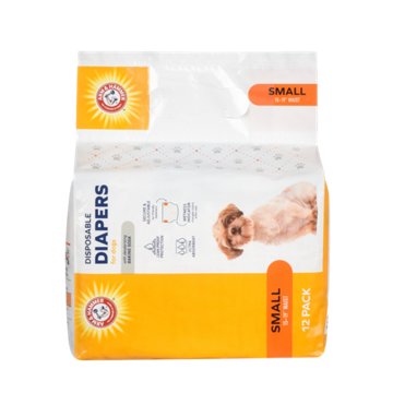 Arm & Hammer Disposable Dog Diapers - Small, 12 ct