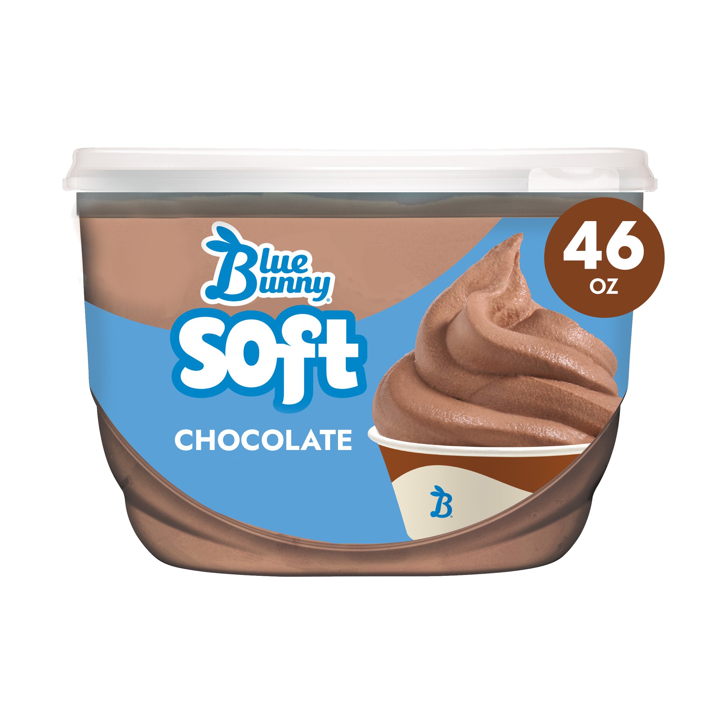 Blue Bunny Chocolate Soft Serve Frozen Dessert - Shop Ice Cream at H-E-B