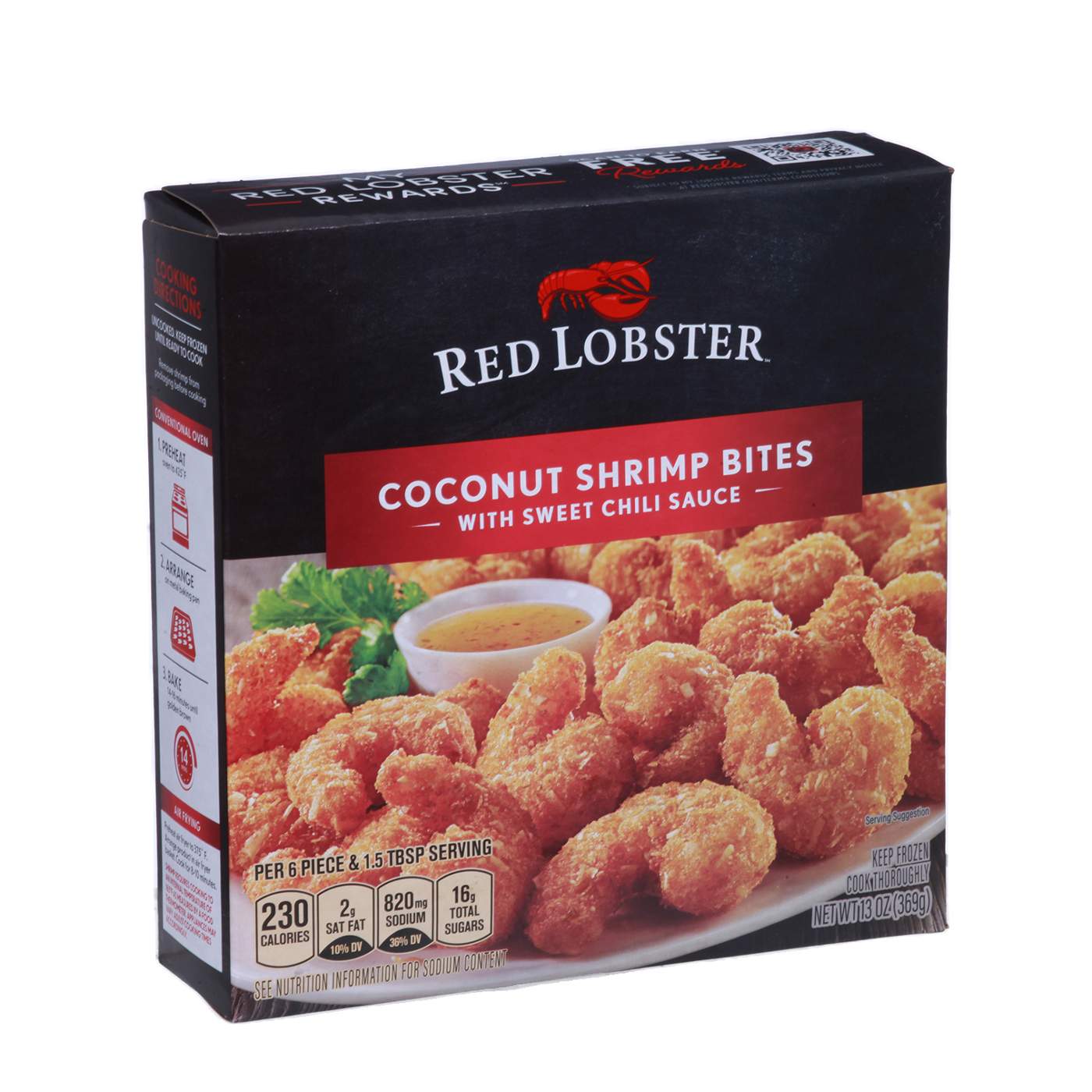 Red Lobster Frozen Coconut Shrimp Bites with Sweet Chili Sauce; image 2 of 2