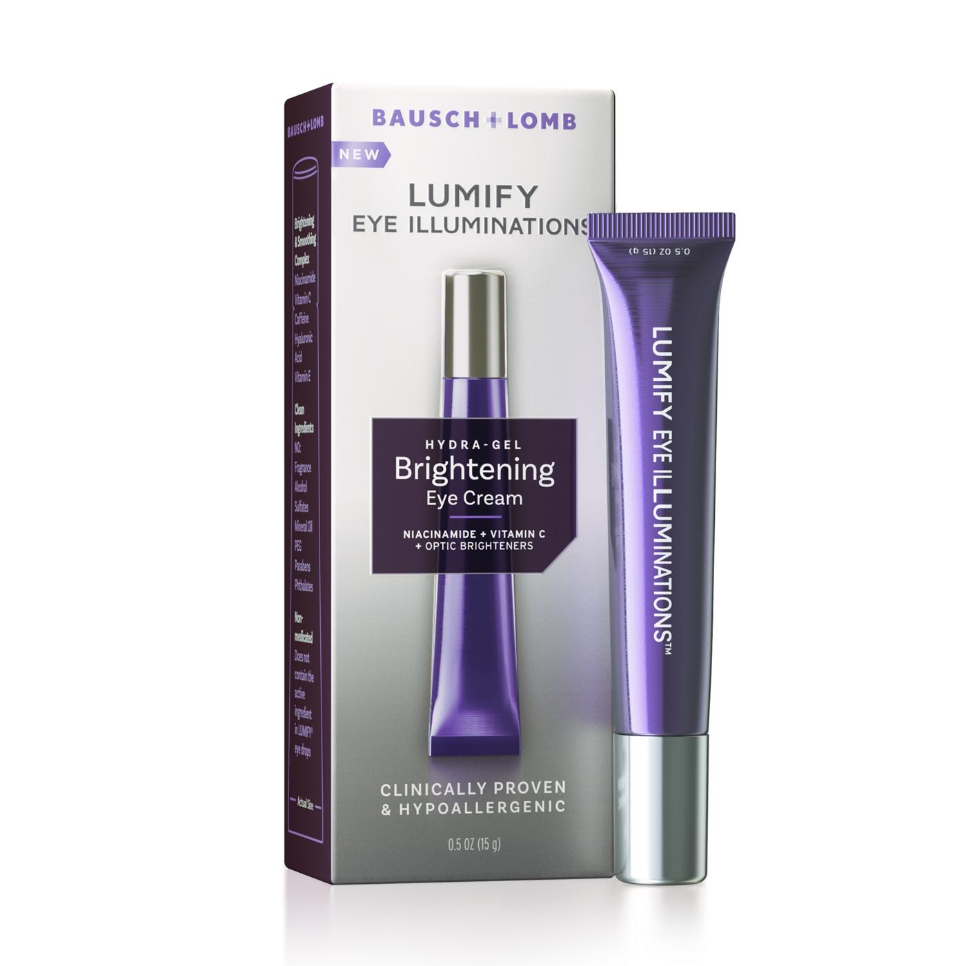 Lumify Eye Illuminations Hydra-Gel Brightening Eye Cream; image 2 of 5