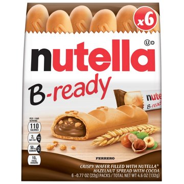 Nutella B-ready Crispy Wafers, 4.6 oz