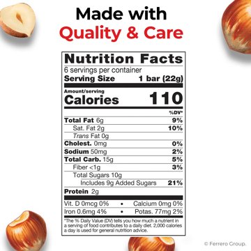 Nutella B-ready Crispy Wafers, 4.6 oz