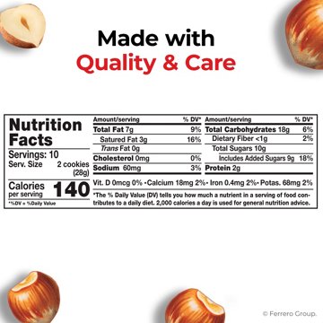 Nutella Biscuits, 9.7 oz