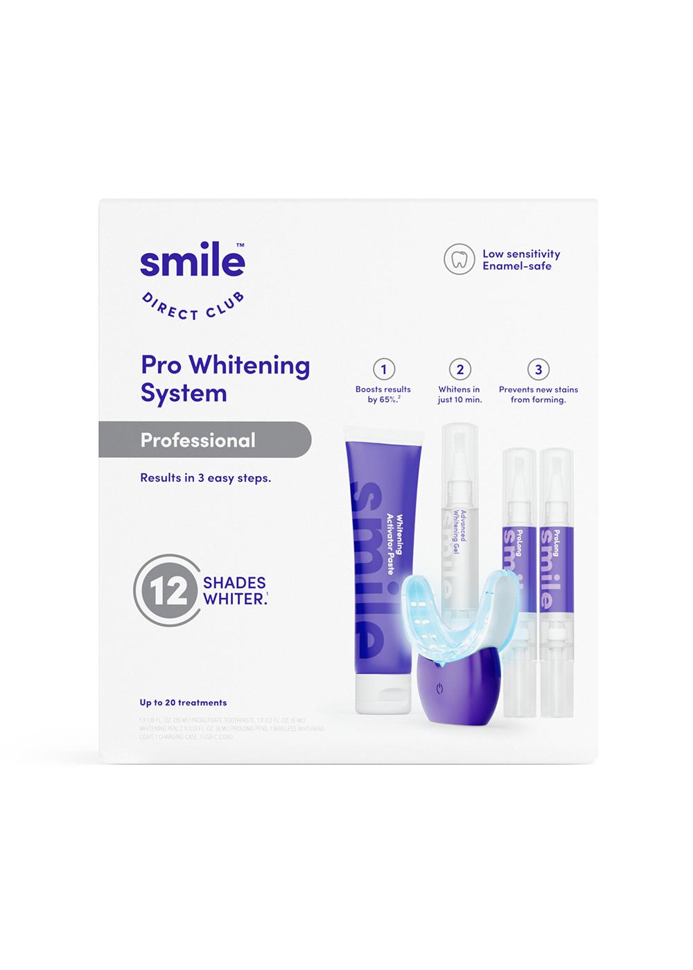 Smile Direct Club Advanced Pro Whitening System Shop Whiteners