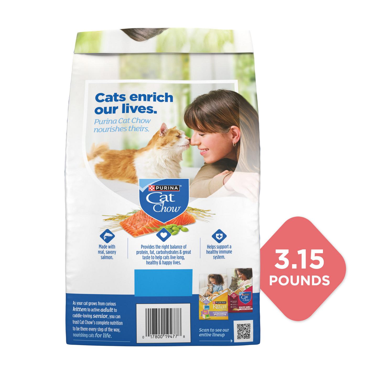 Cat Chow Purina Complete High Protein Dry Cat Food - Real Salmon; image 11 of 11