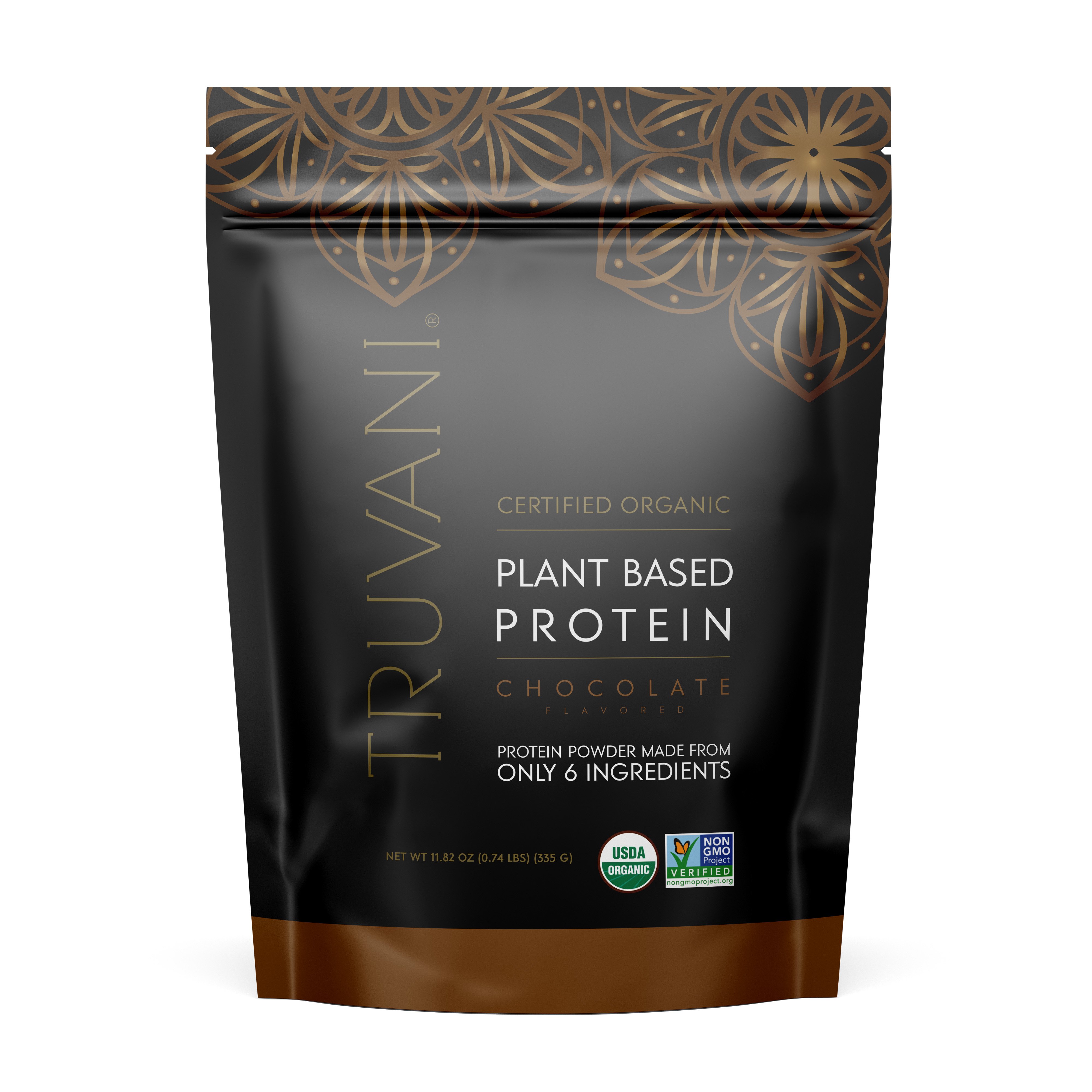 Truvani Chocolate Plant-Based Protein, 11.82 oz | Central Market ...