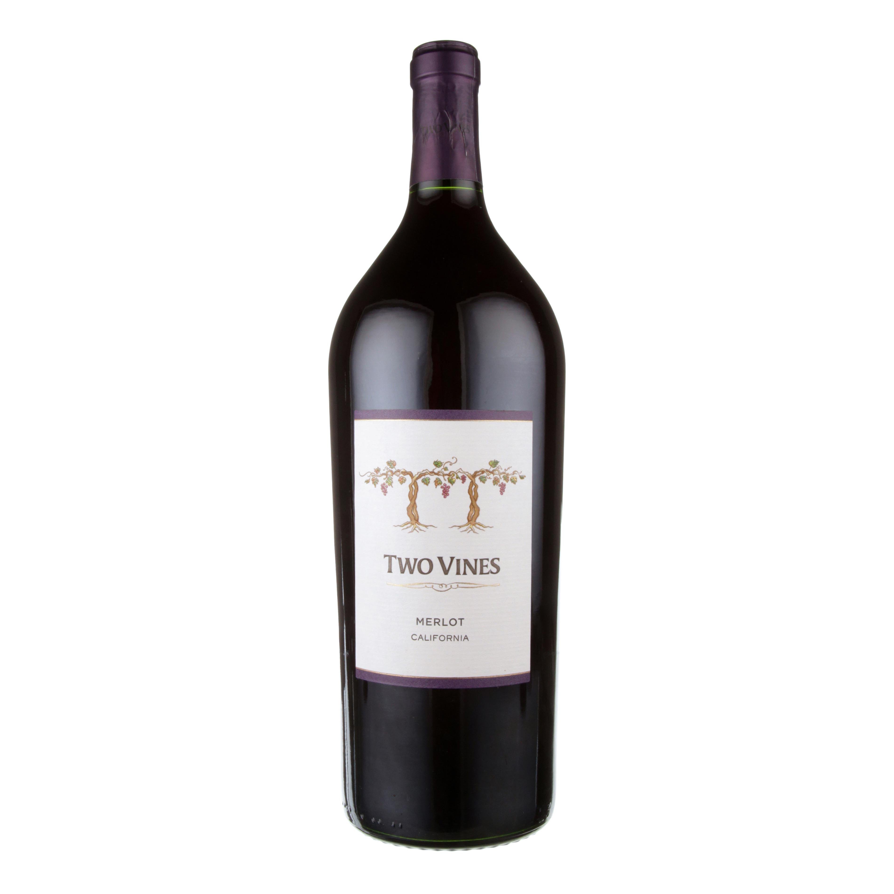 Two Vines Merlot - Shop Wine At H-E-B