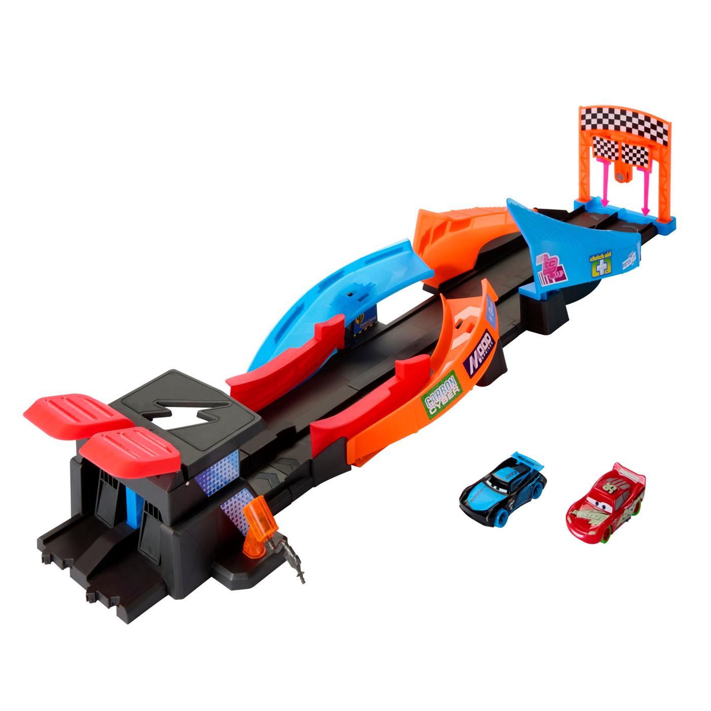 Mattel Disney's Pixar Cars Launch & Criss-Cross Glow Racers Set; image 2 of 2