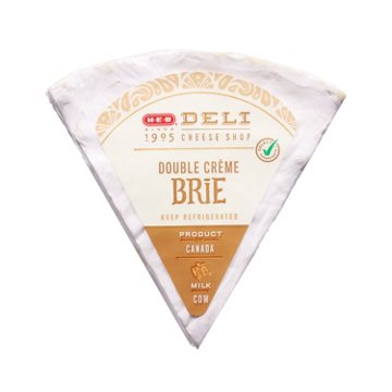 H-E-B Deli Double Creme Brie Cheese - Fresh Cut