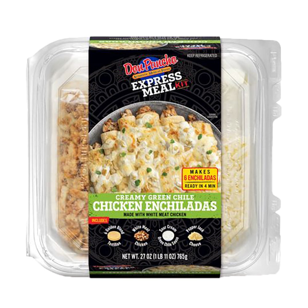 Don Pancho Express Meal Kit Green Chile Chicken Enchiladas Shop