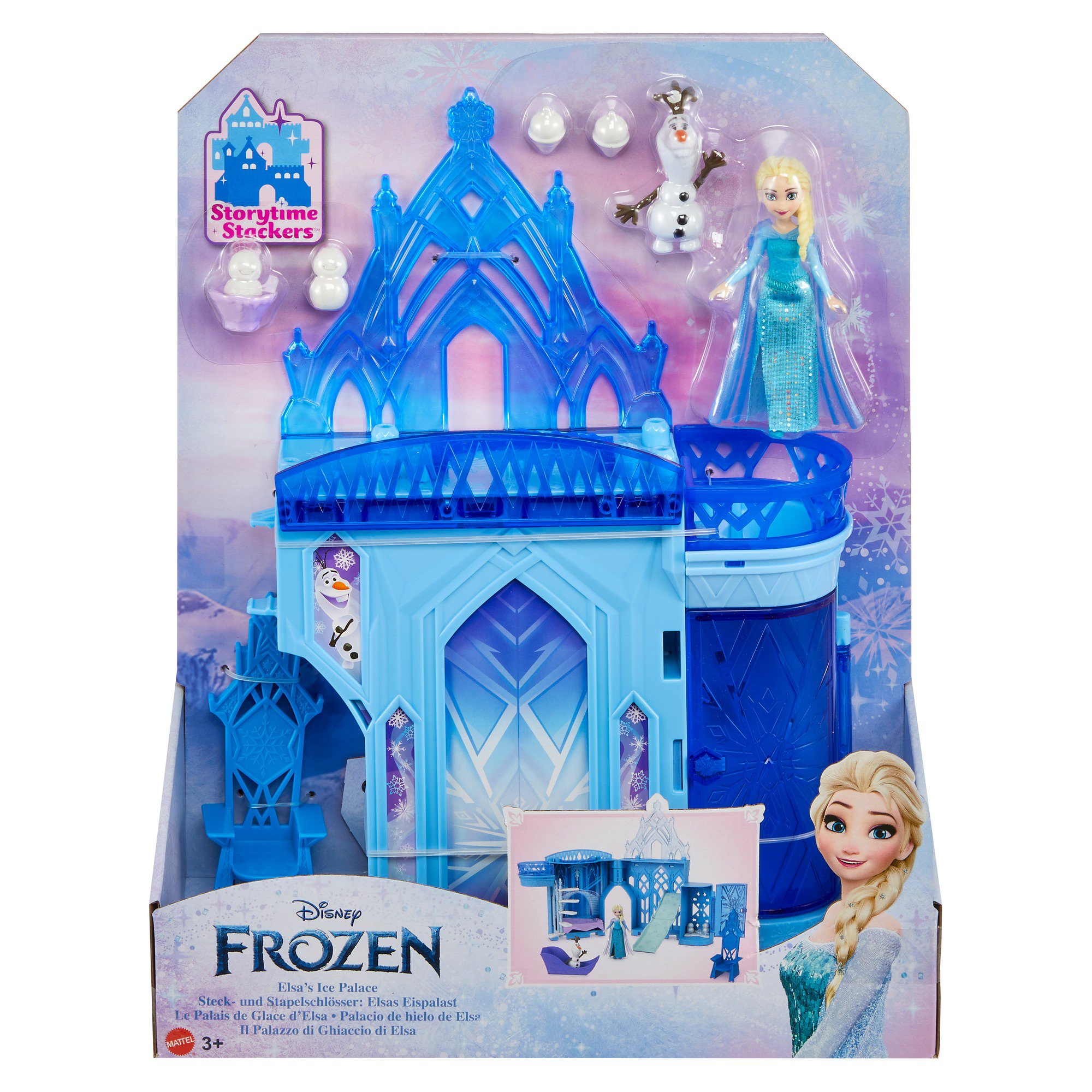 Mattel Disney Frozen Elsa's Ice Palace Playset Shop Action figures