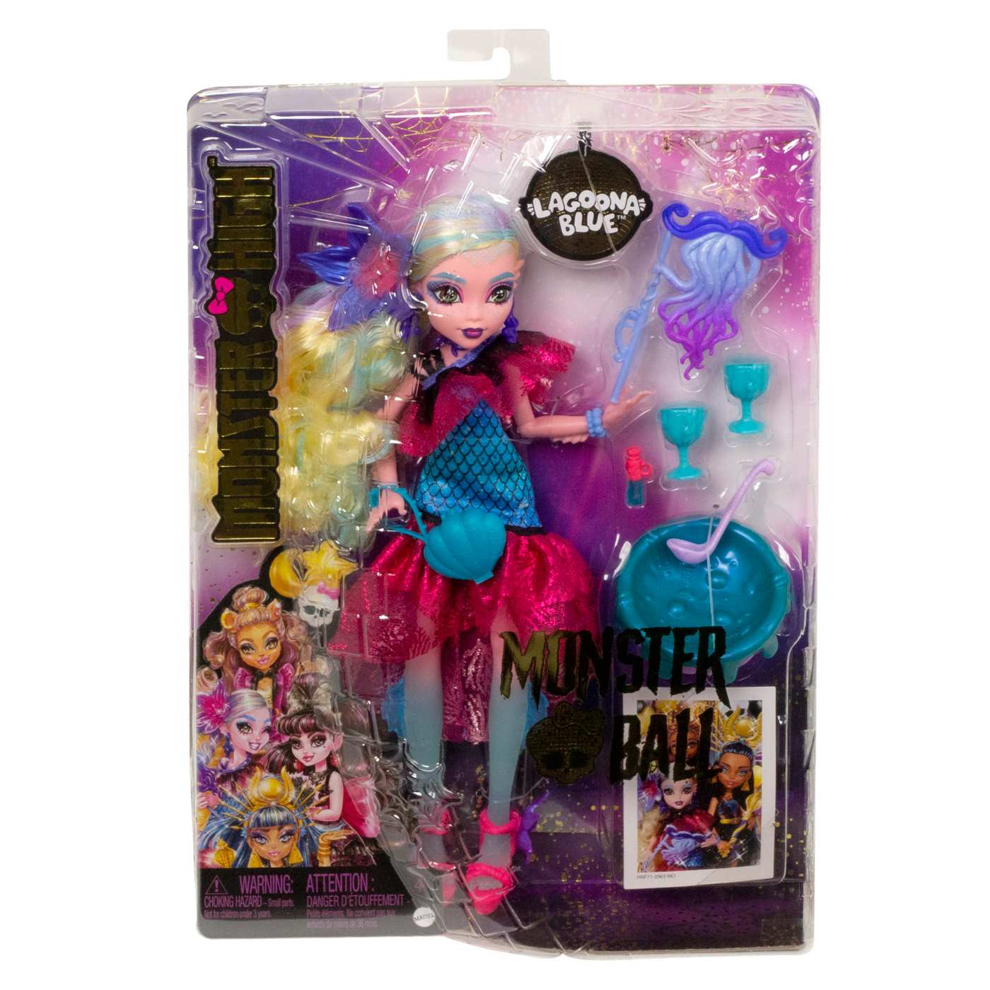 Monster High Monster Ball Lagoona Blue Doll - Shop Action Figures