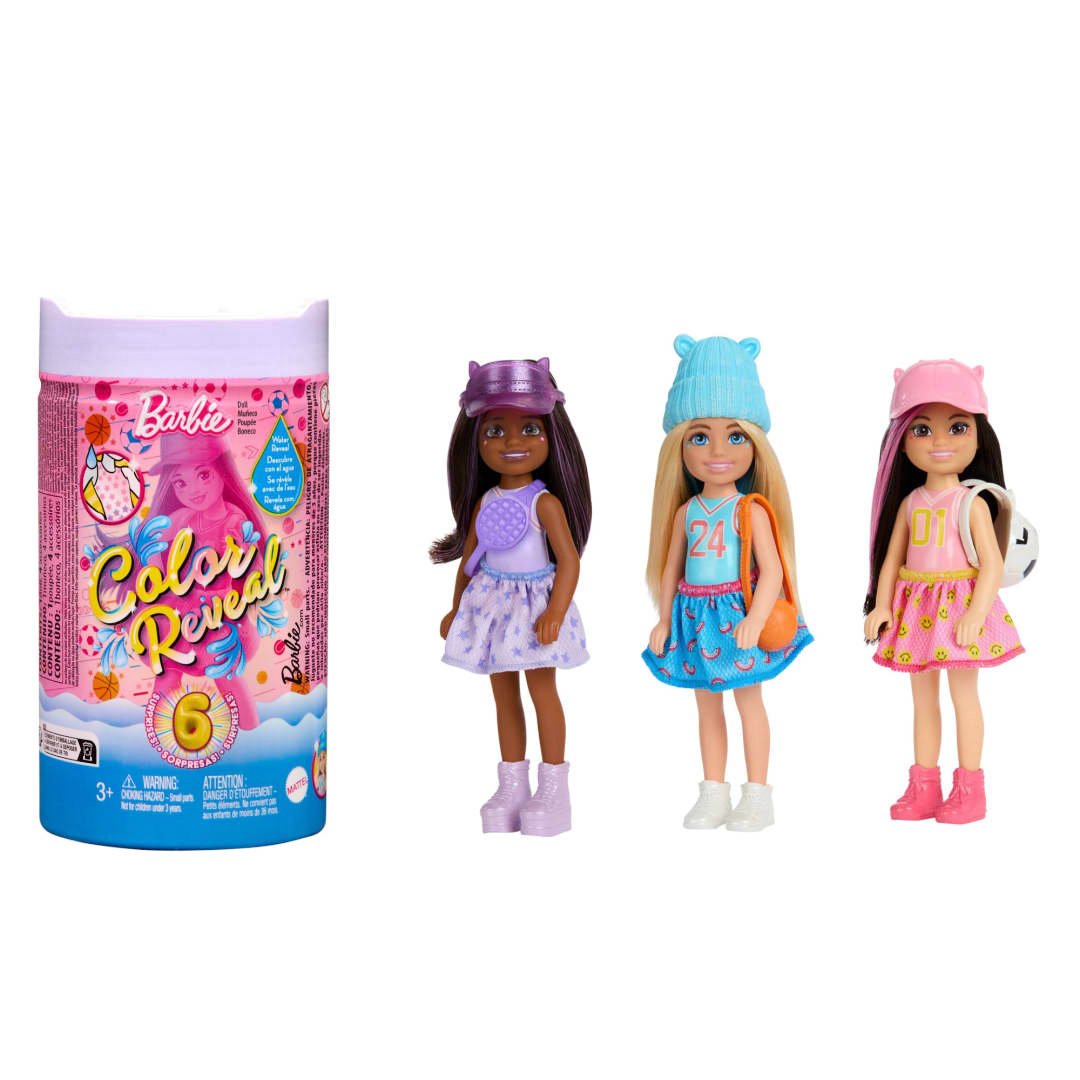 Barbie Cutie Reveal Cozy Cute Tees Chelsea Doll - Plush Lion - Shop Action  Figures & Dolls at H-E-B