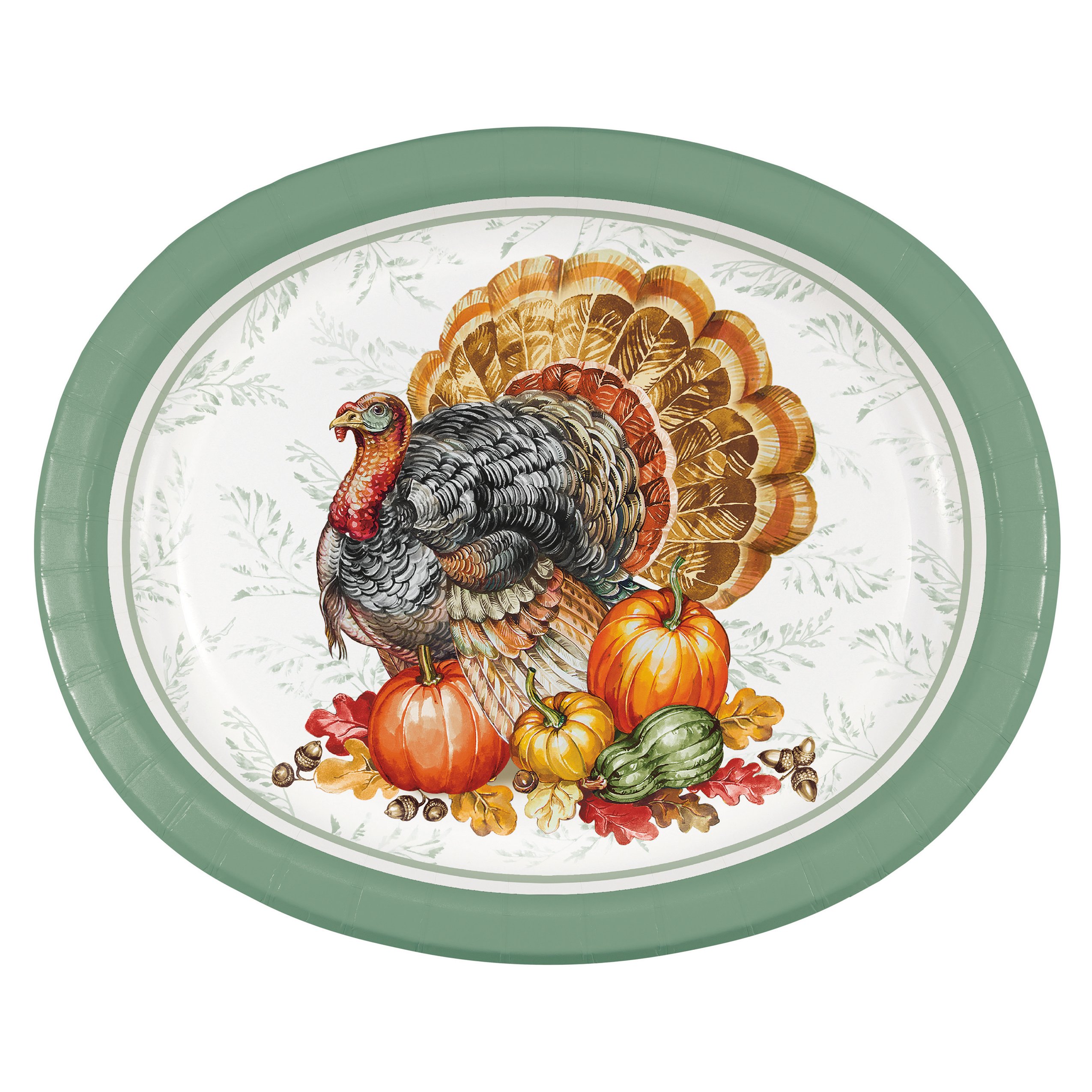Destination Holiday Oval Dinner Plates Thanksgiving Time Shop Party
