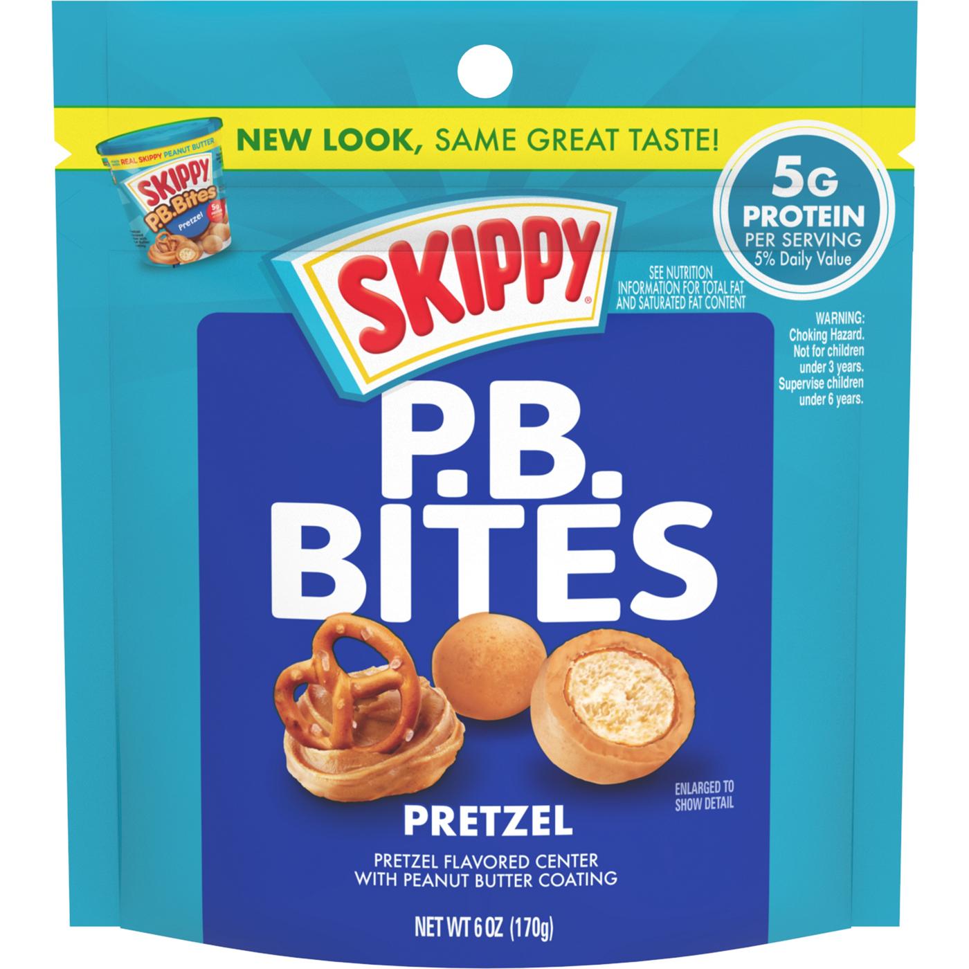 Skippy Peanut Butter Pretzel Bites Pouch; image 1 of 2