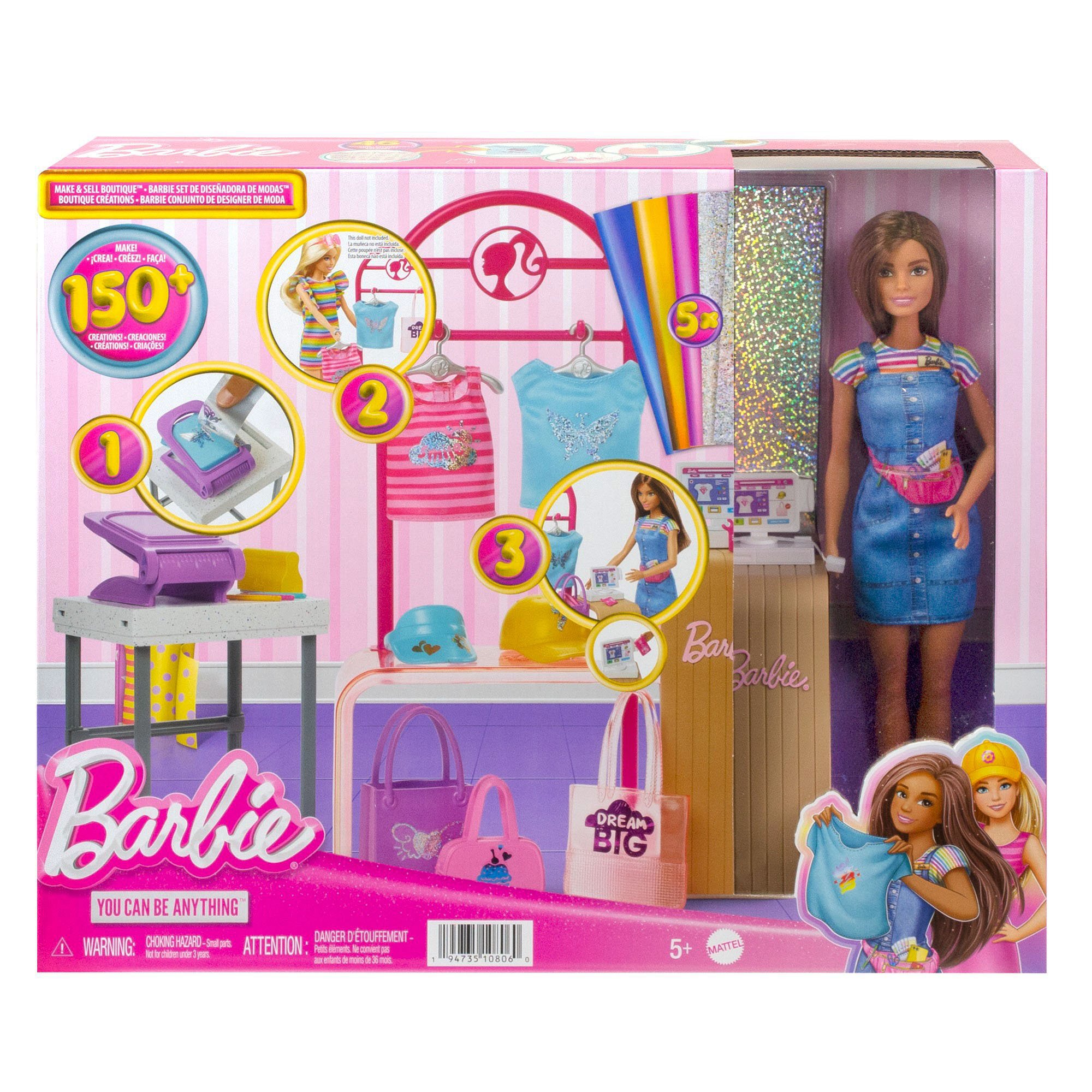 barbie and set