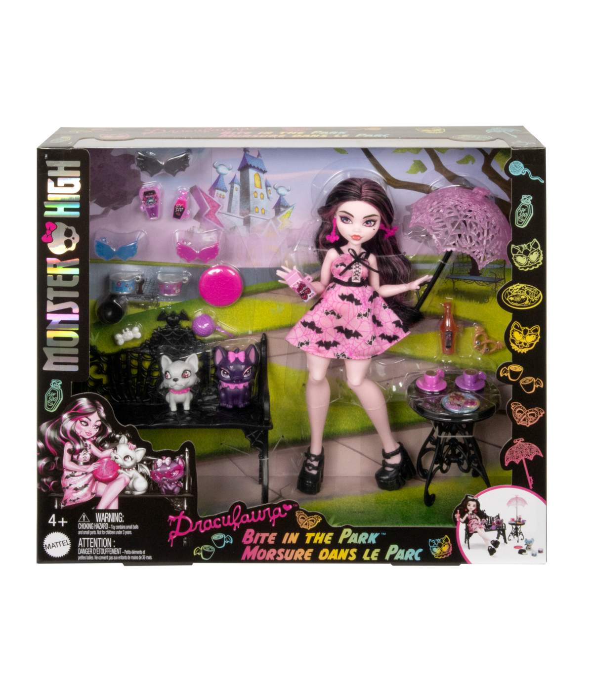Monster High Draculaura Bite in the Park Doll Playset; image 3 of 3