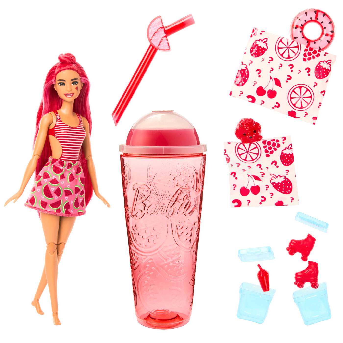 Barbie Color Reveal Fruit Series Doll Watermelon Crush Shop