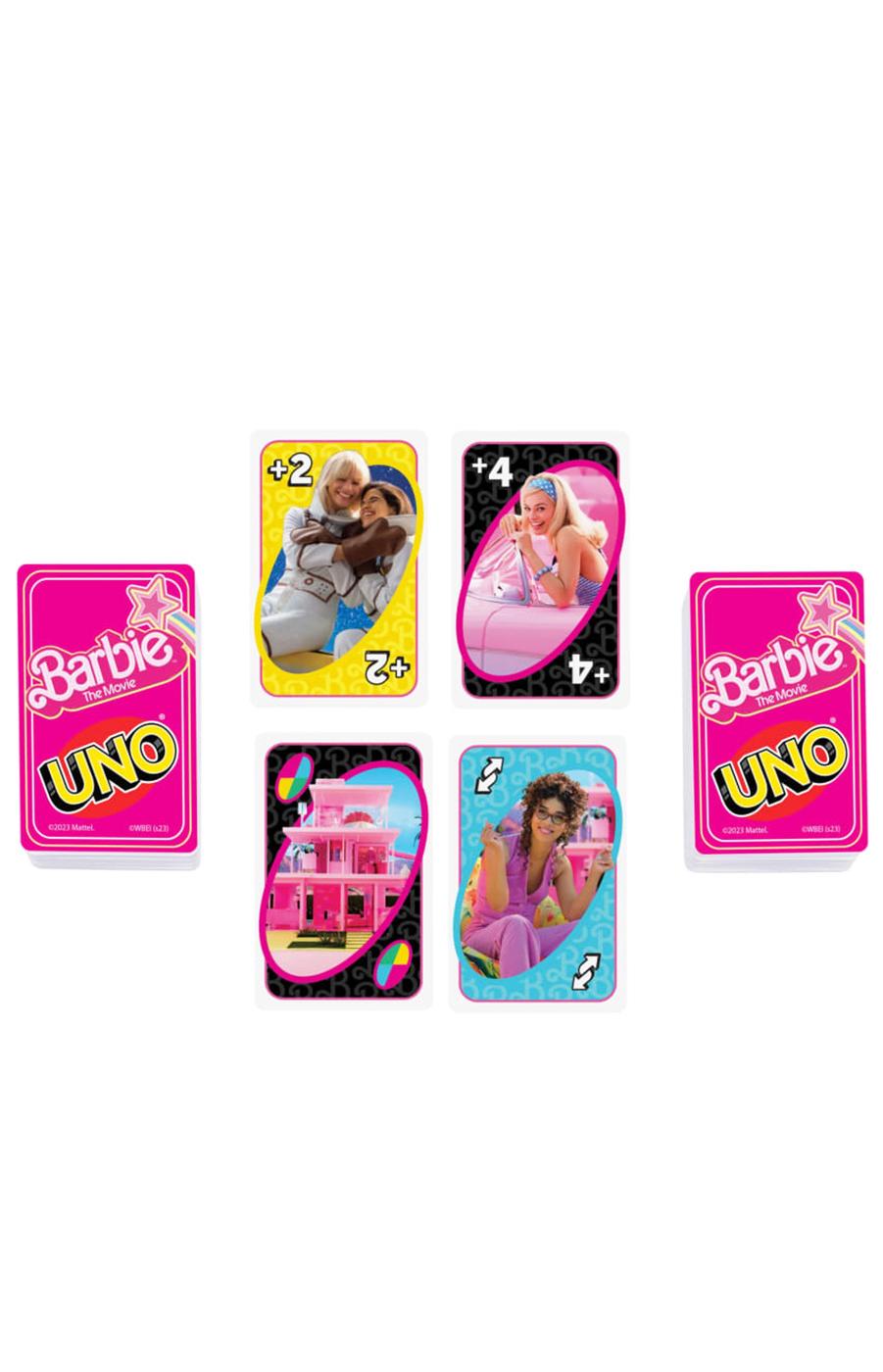 Barbie cheap uno cards