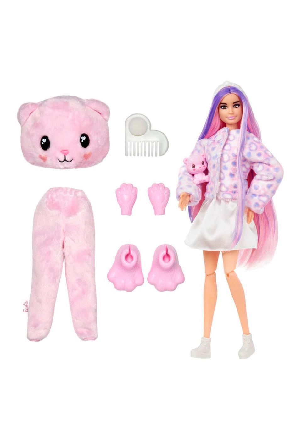 Barbie Cutie Reveal Cozy Cute Tees Doll - Teddy Bear - Shop Action Figures & Dolls at H-E-B
