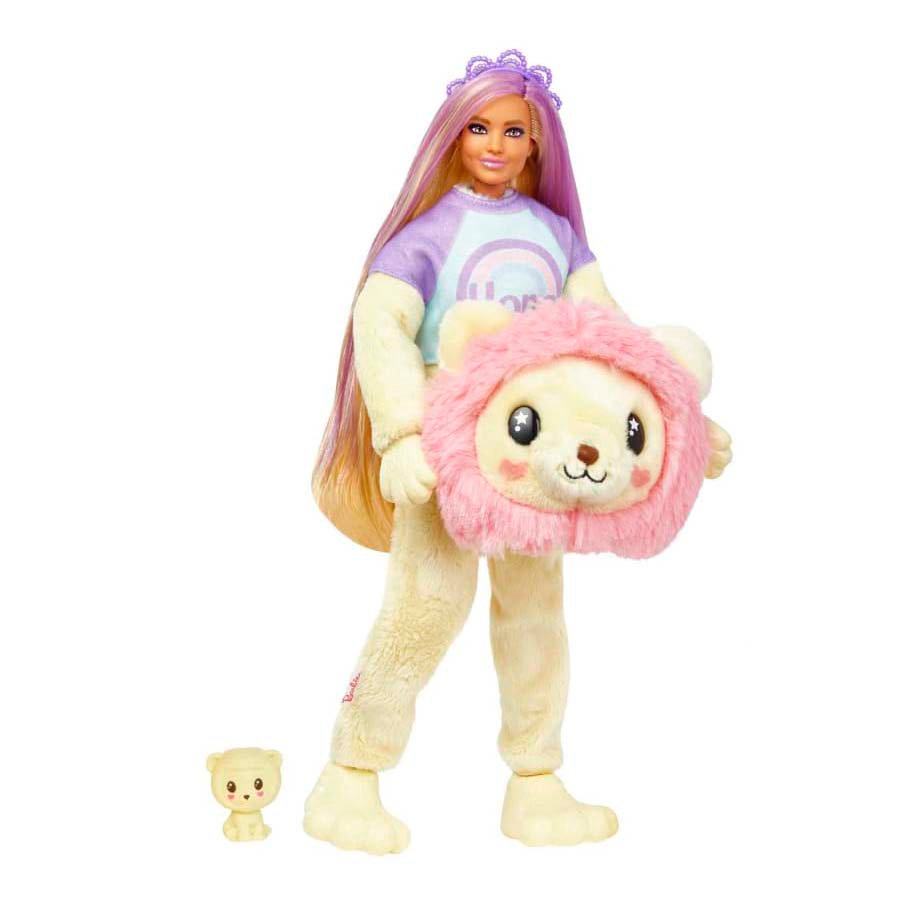 Barbie Cutie Reveal Cozy Cute Tees Doll - Lion - Shop Action