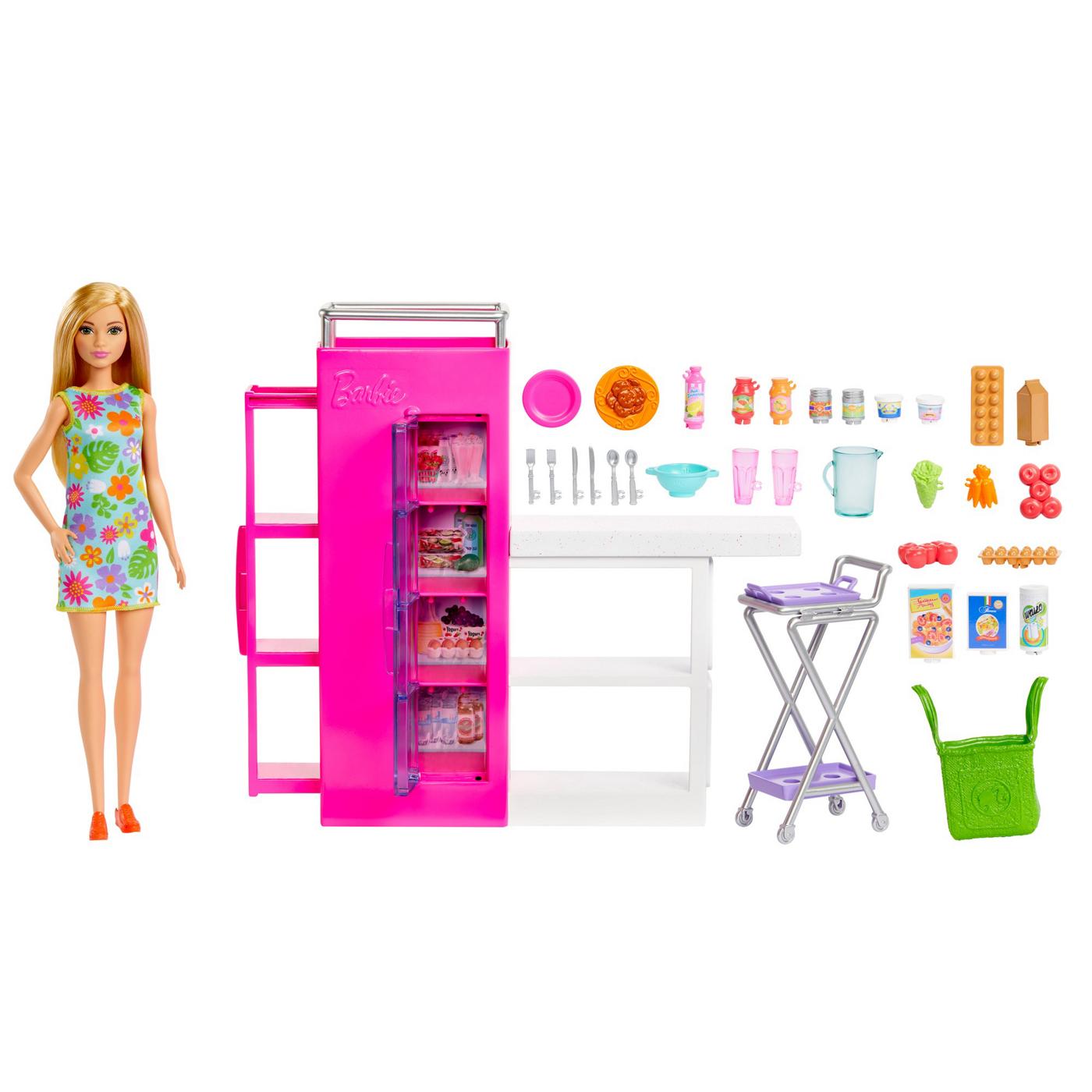Barbie Ultimate Kitchen Pantry Playset with Doll Shop Playsets at HEB