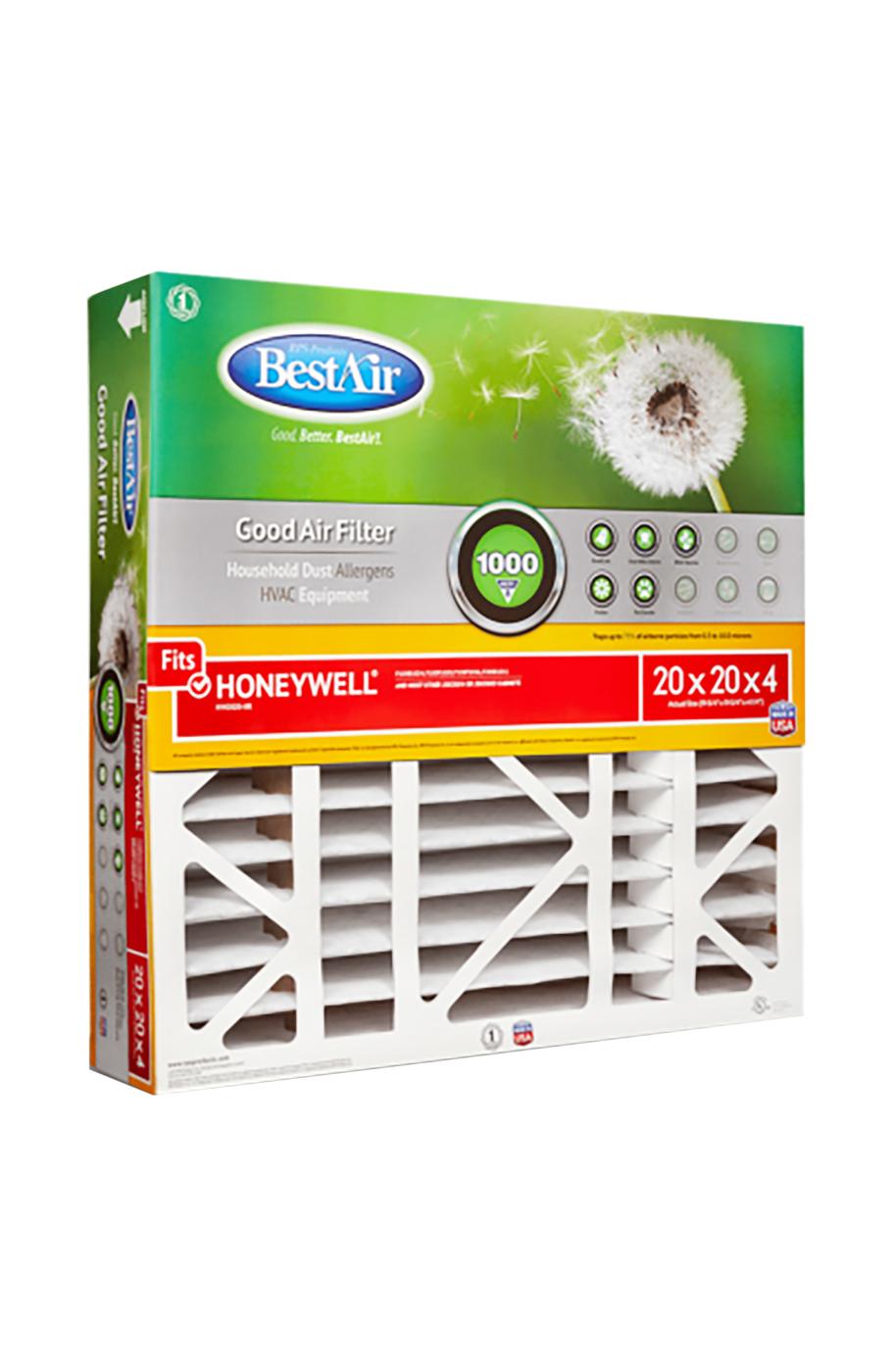 Best Air Honeywell MERV8 Cleaning Furnace Air Filter; image 1 of 2