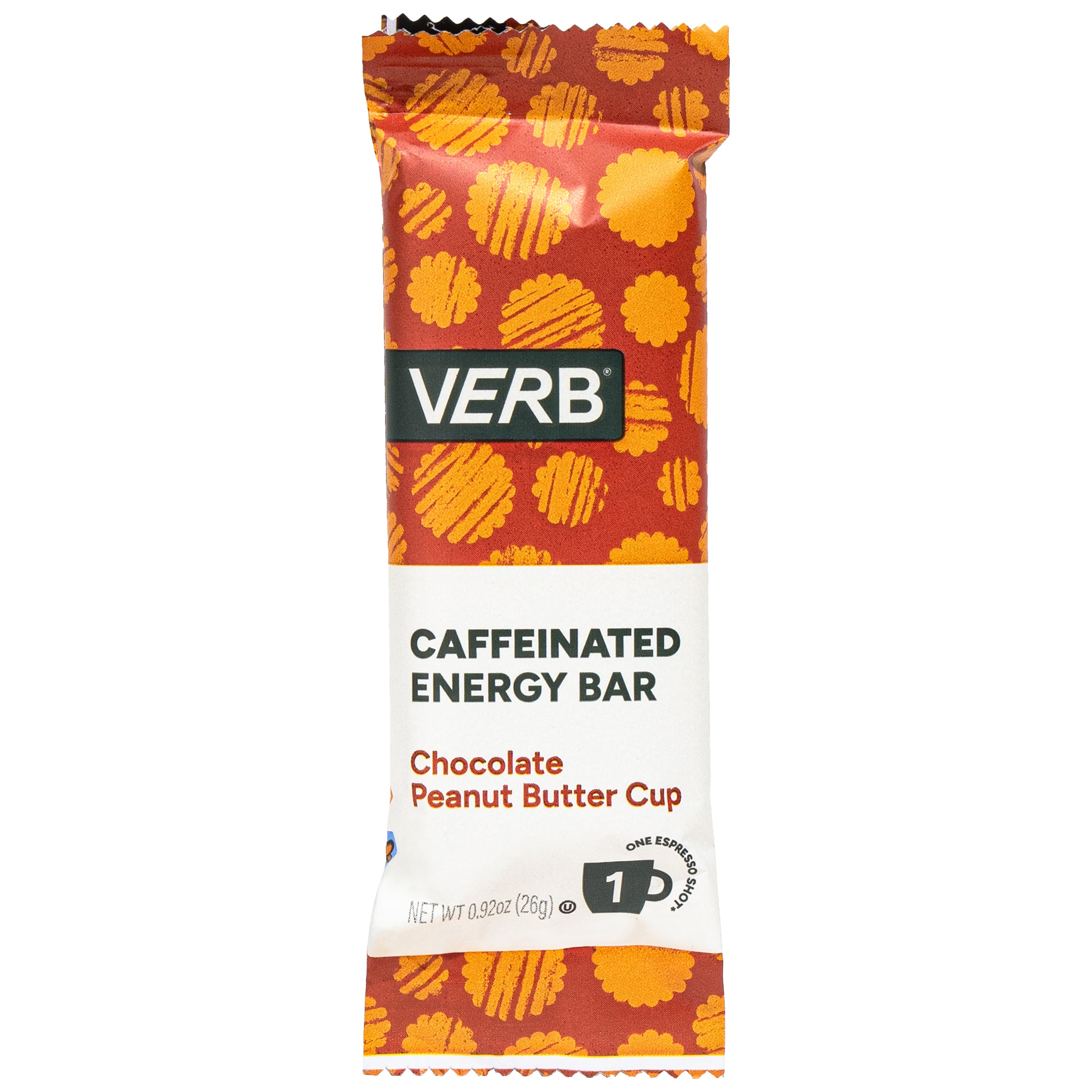 Verb Energy Chocolate Peanut Butter Cup Caffeinated Energy Bar Shop