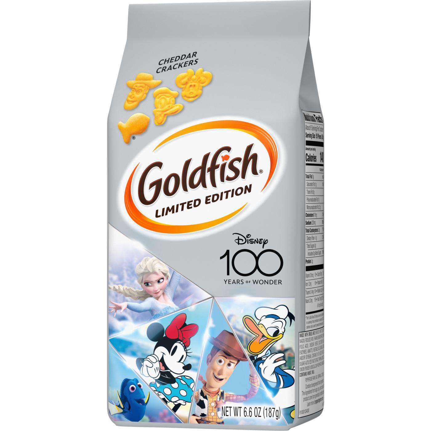 Goldfish Disney 100th Cheddar Crackers; image 4 of 9