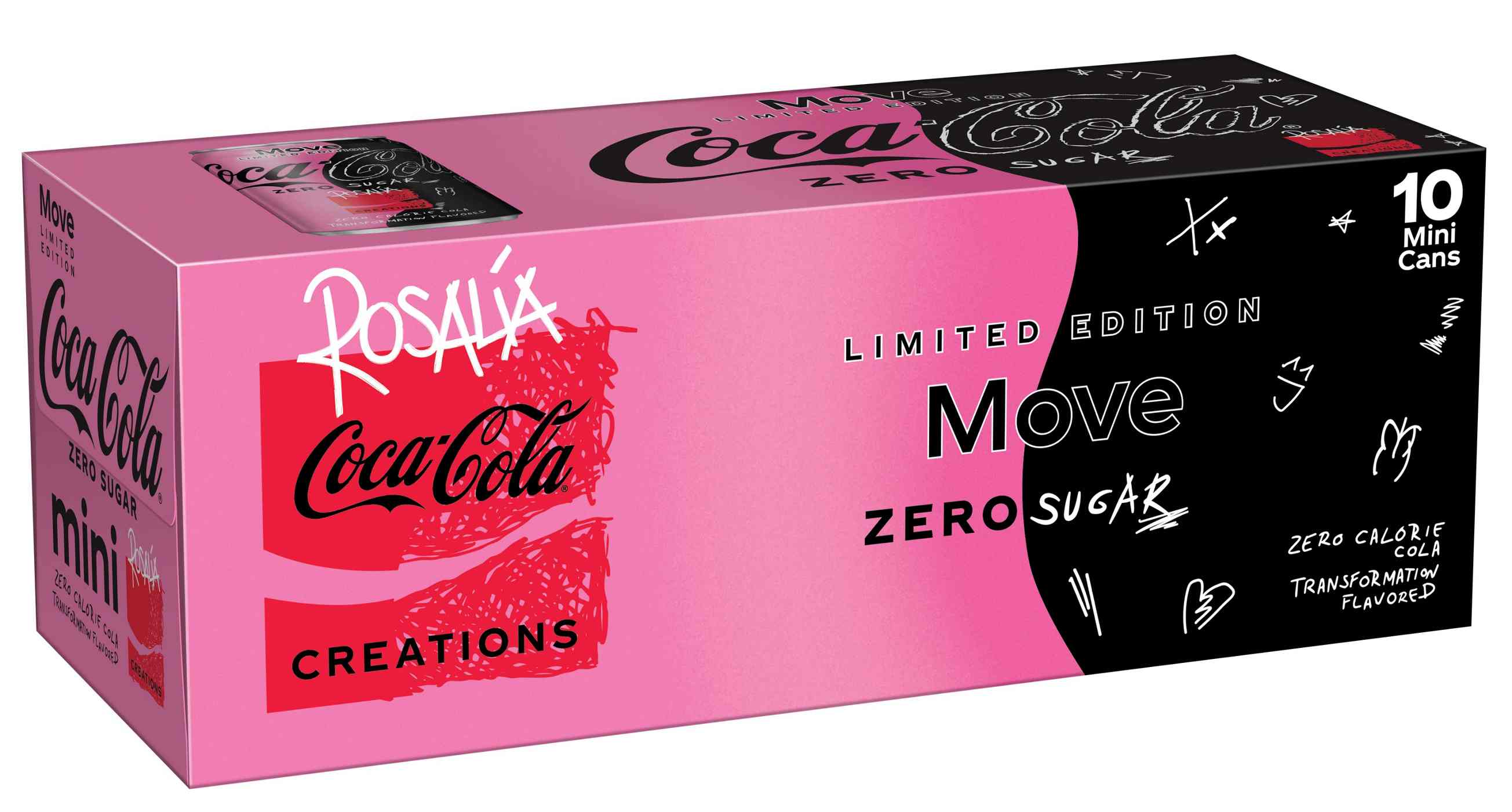 Coca-Cola Creations Move Zero Sugar Coke Mini 7.5 oz Cans; image 1 of 3