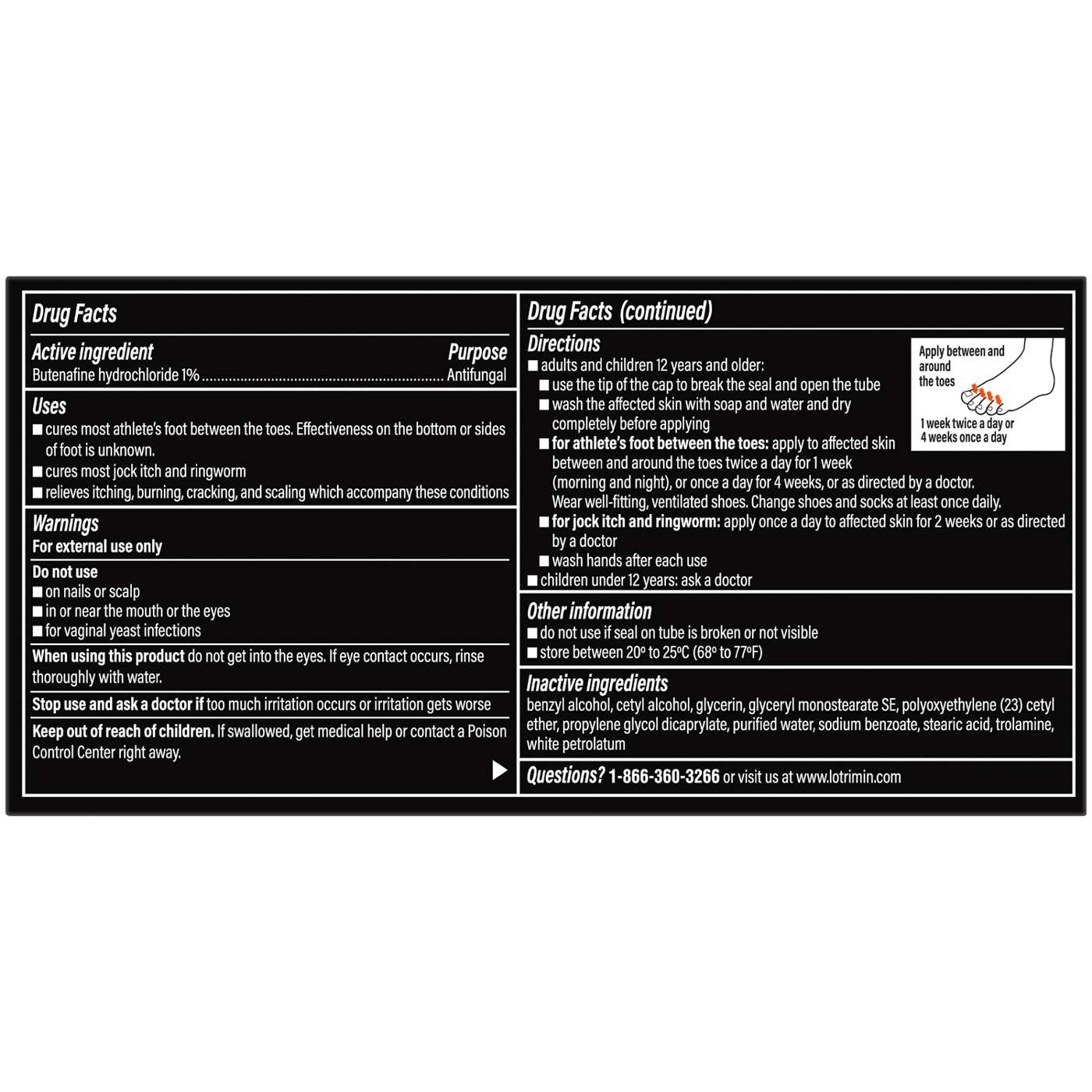Lotrimin Ultra Prescription Strength Antifungal Cream; image 3 of 7