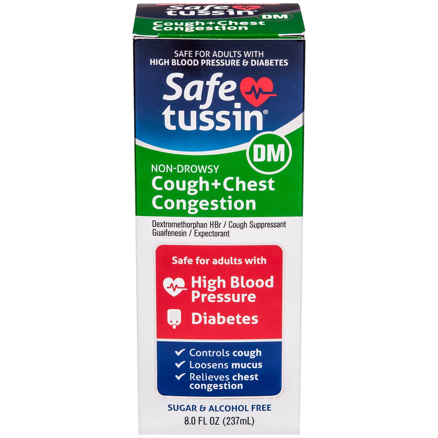 Safetussin DM Cough + Chest Congestion; image 1 of 2