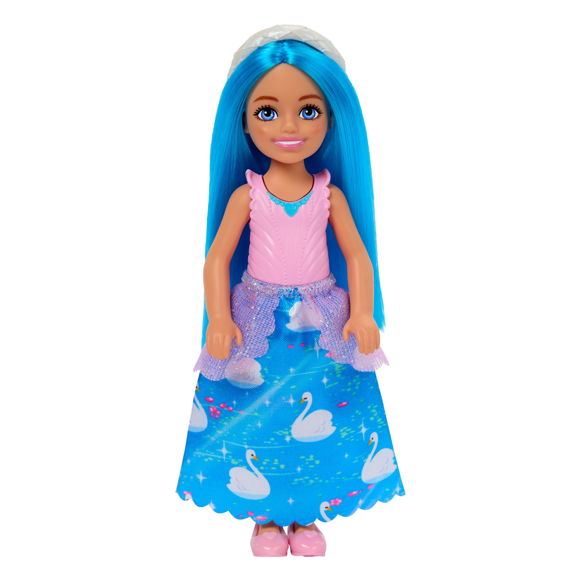 Barbie Royal Chelsea Doll with Blue Hair - Shop Action figures & dolls at  H-E-B