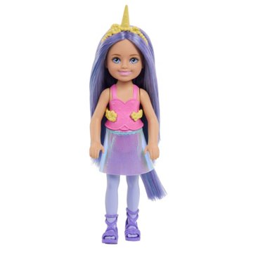 Barbie Unicorn Chelsea Doll with Green Hair