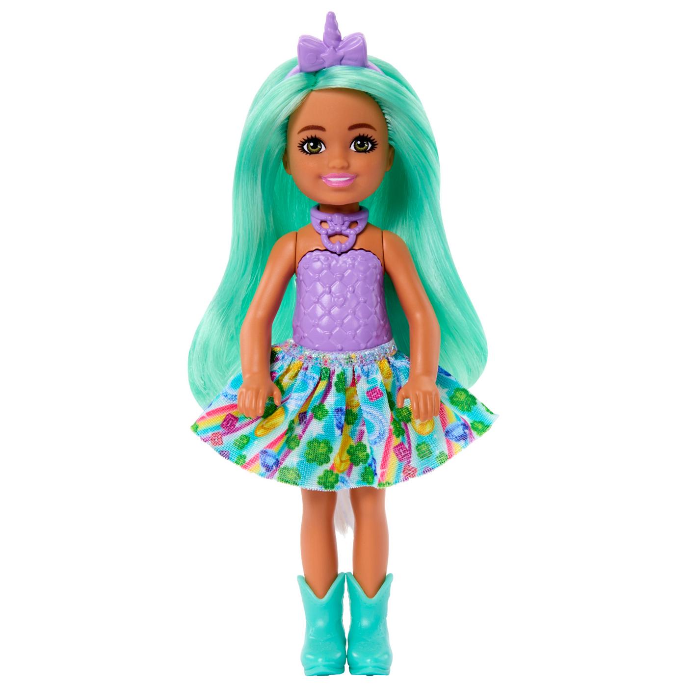 Barbie Unicorn Chelsea Doll with Green Hair; image 2 of 2
