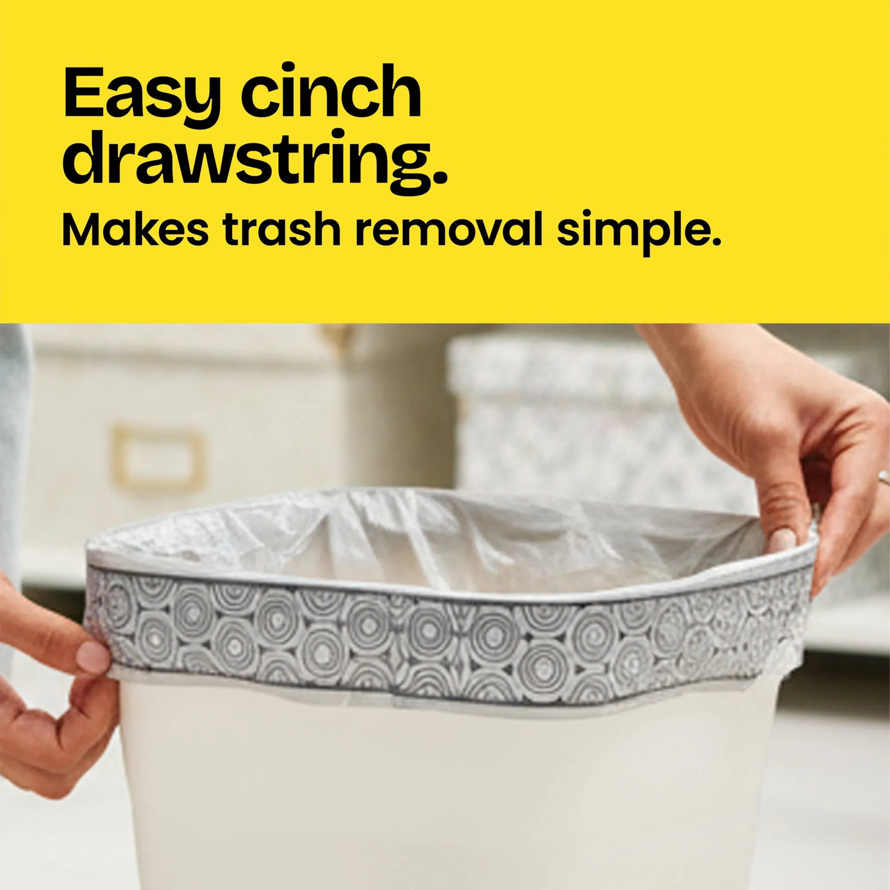 CCLINERS Small Trash Bags 2-4 Gallon – Color Bathroom Garbage Bags (50-200 Count)