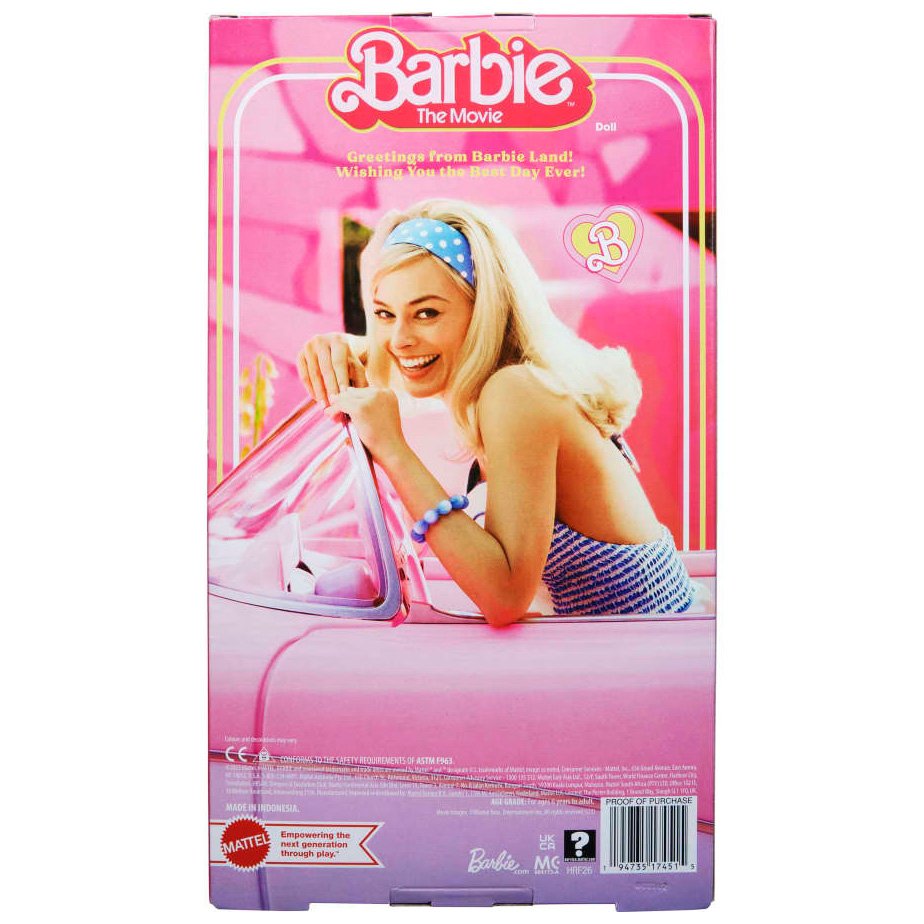 princess polly baby blue dress Barbie The Movie Collectible Doll in Blue Dress