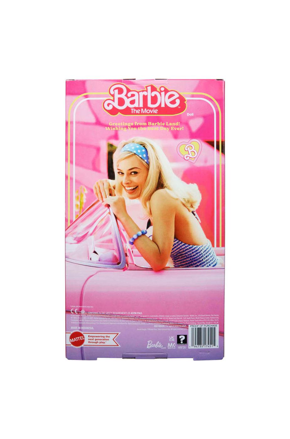 Barbie The Movie Collectible Doll in Blue Dress - Shop Action figures & dolls at H-E-B