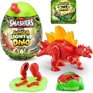Zuru Smashers Mini Jurassic Light Up Dino Egg