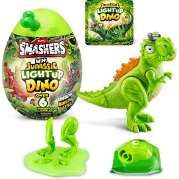 Zuru Smashers Mini Jurassic Light Up Dino Egg