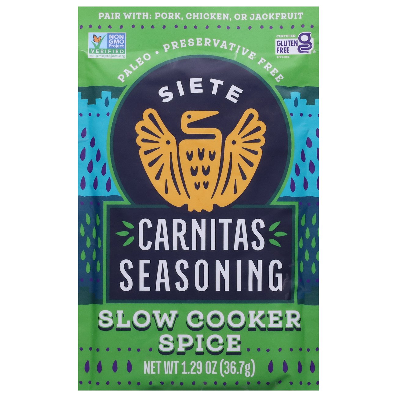 Siete Carnitas Seasoning Slow Cooker Spice Shop Spice mixes at HEB