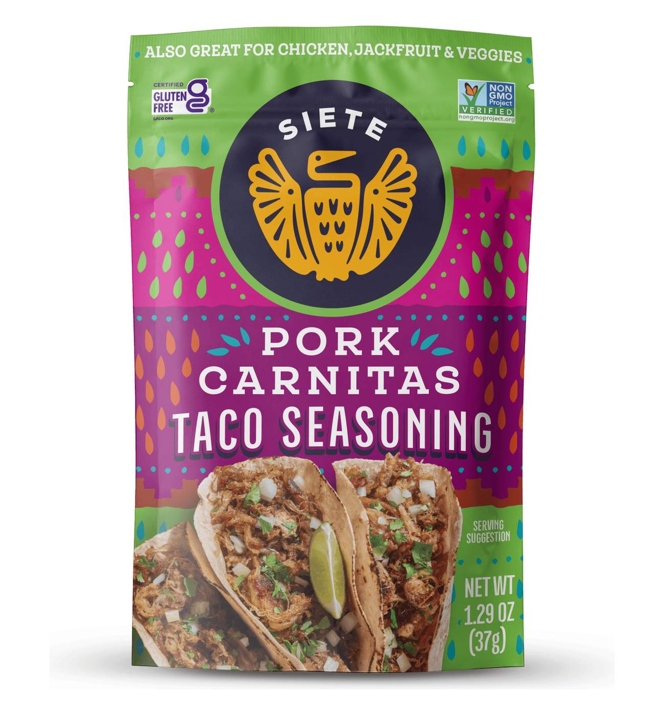 Siete Carnitas Seasoning Slow Cooker Spice; image 1 of 3