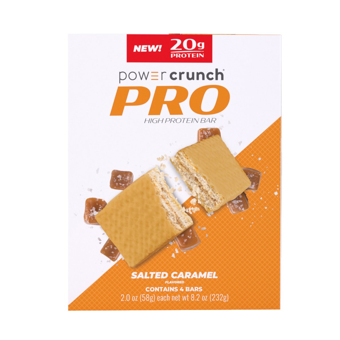 Power Crunch Pro 20g Protein Bars Salted Caramel High Shop Granola