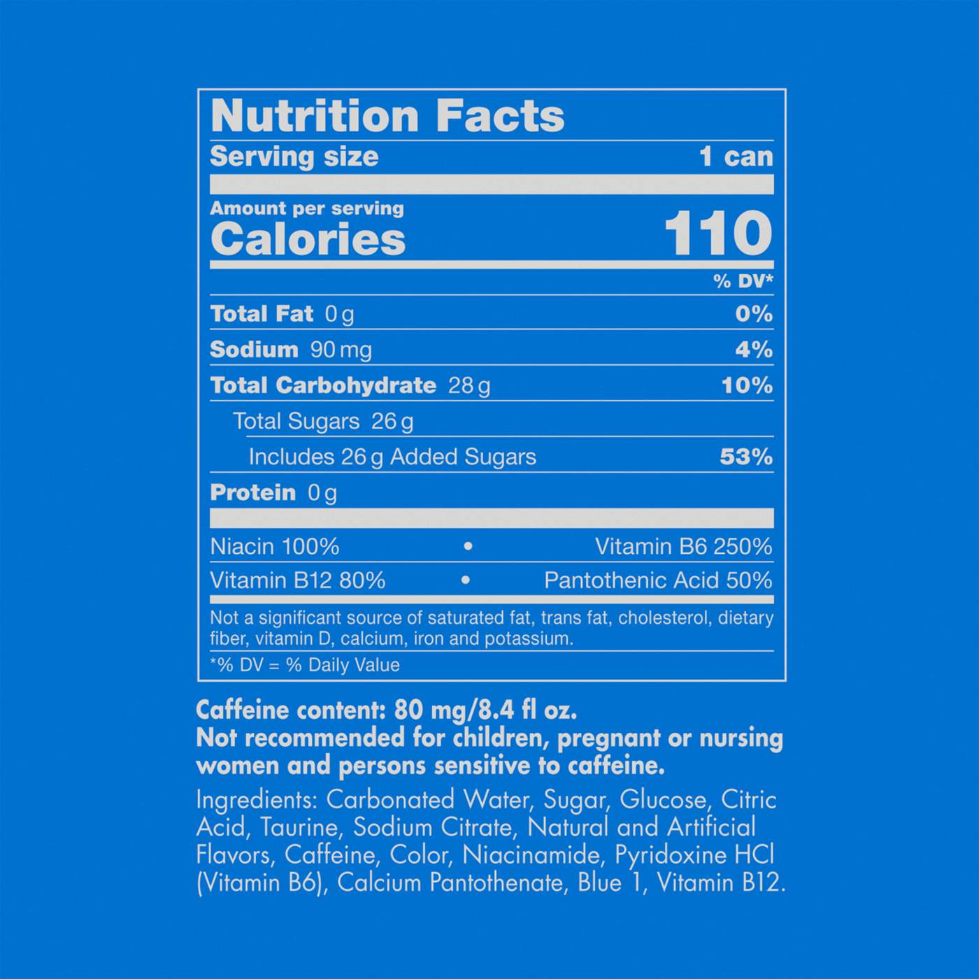 Red Bull Sea Blue Edition Juneberry Energy Drink 4 pk Cans; image 6 of 10