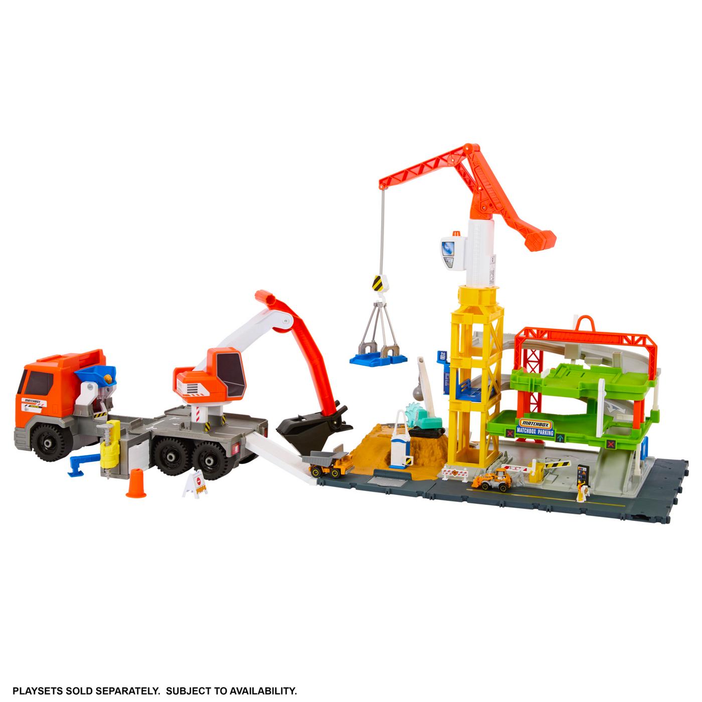 Matchbox Action Drivers Epic Construction Yard Playset Shop Playsets