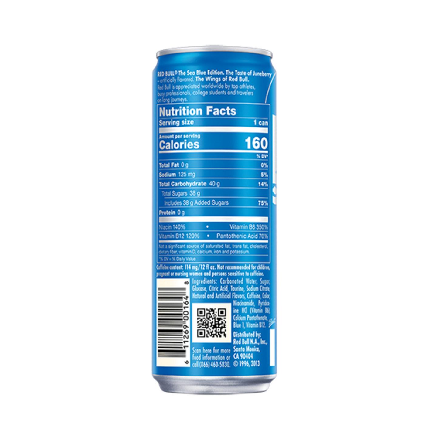 Red Bull Summer Edition Juneberry Energy Drink; image 2 of 10