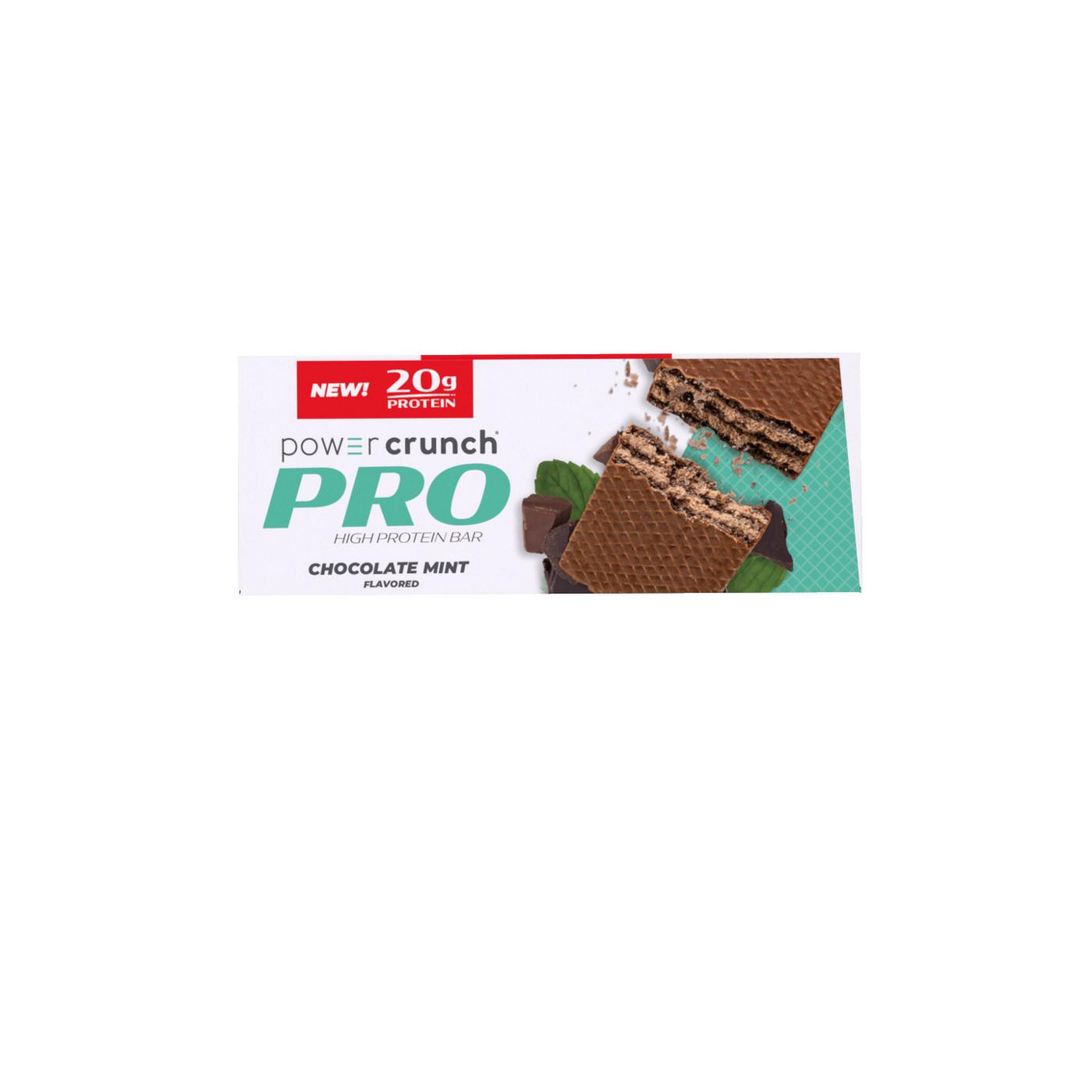 Power Crunch Pro Chocolate Mint High Protein Bars; image 3 of 3