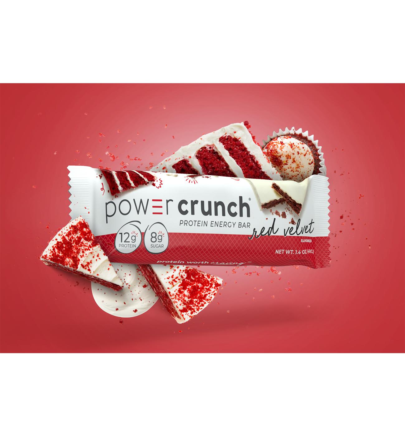 Power Crunch 12g Protein Energy Bars - Red Velvet; image 3 of 6