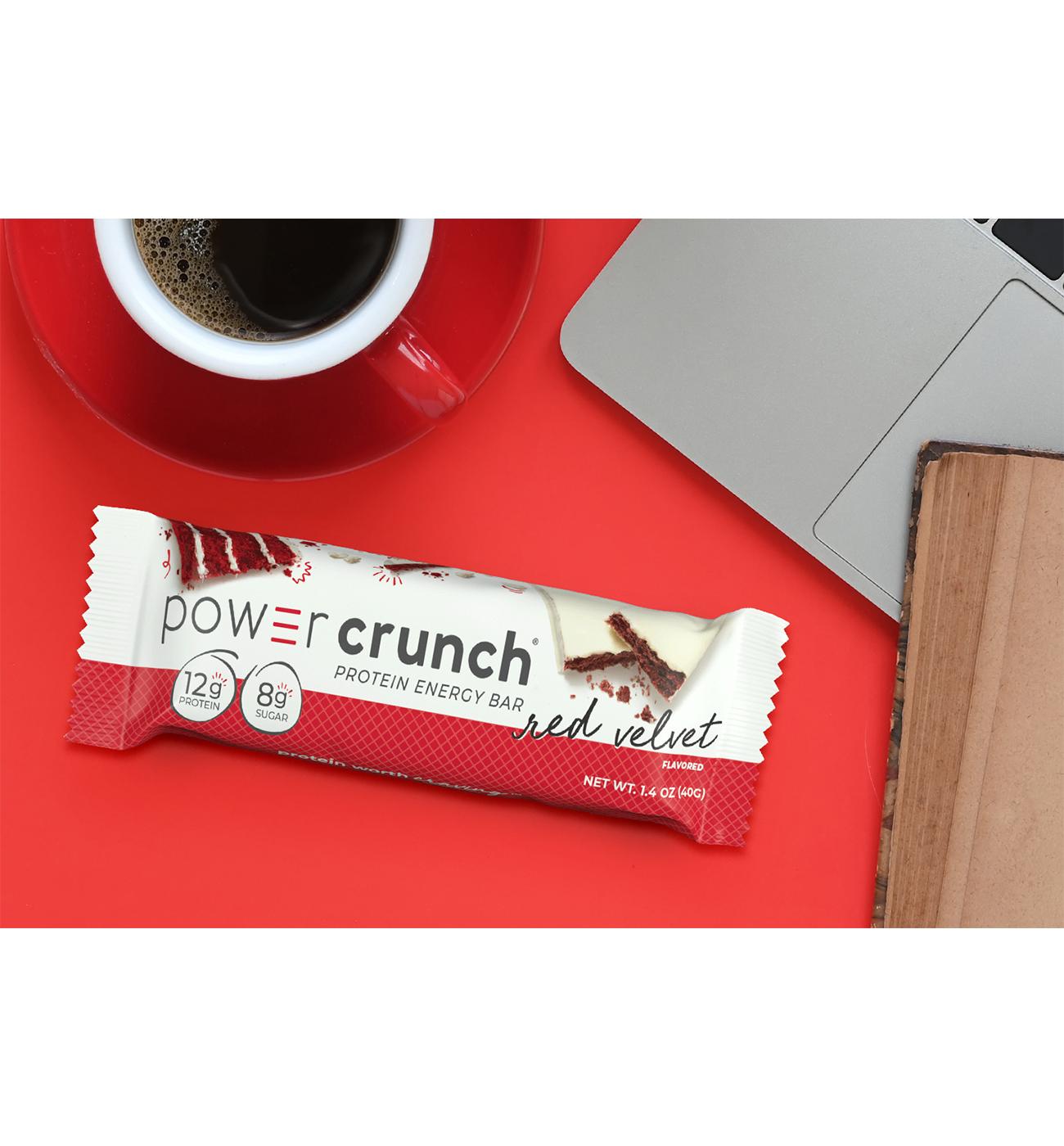 Power Crunch 12g Protein Energy Bars - Red Velvet; image 4 of 6